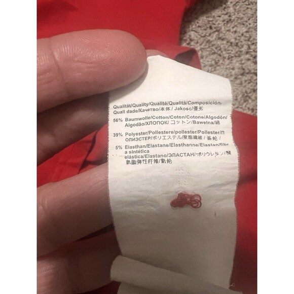 Hugo boss red polos for men slimfit T-shirt size L - Picture 9 of 11